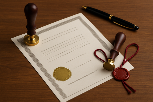 certification vs notarisation